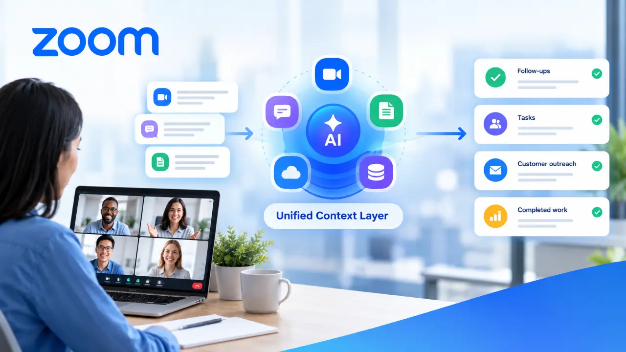 Zoomtopia-2026: Zoom advances its AI strategy with a new Unified Context Layer – turning meeting conversations into completed work